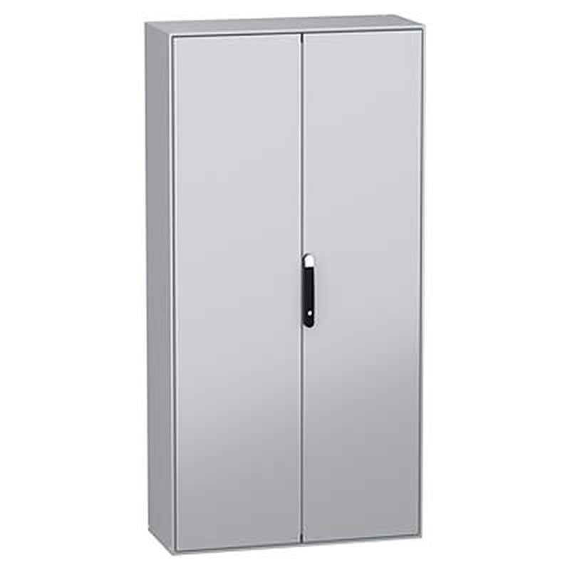Schneider Electric PanelSeT SM Series Sheet Steel 2-Door Enclosure, Plain Door, IP55 400 mm, 1000 mm 2000 mm