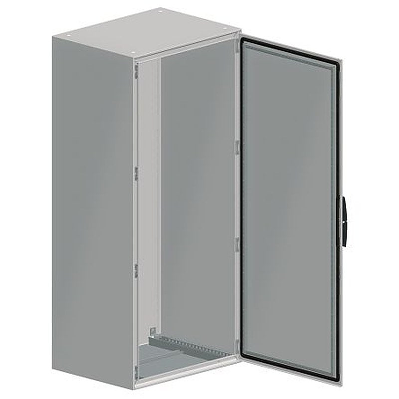 Schneider Electric PanelSeT SM Series Sheet Steel 2-Door Floor Standing Enclosure, Opaque Door, IP55 500 mm, 1 m 2 m