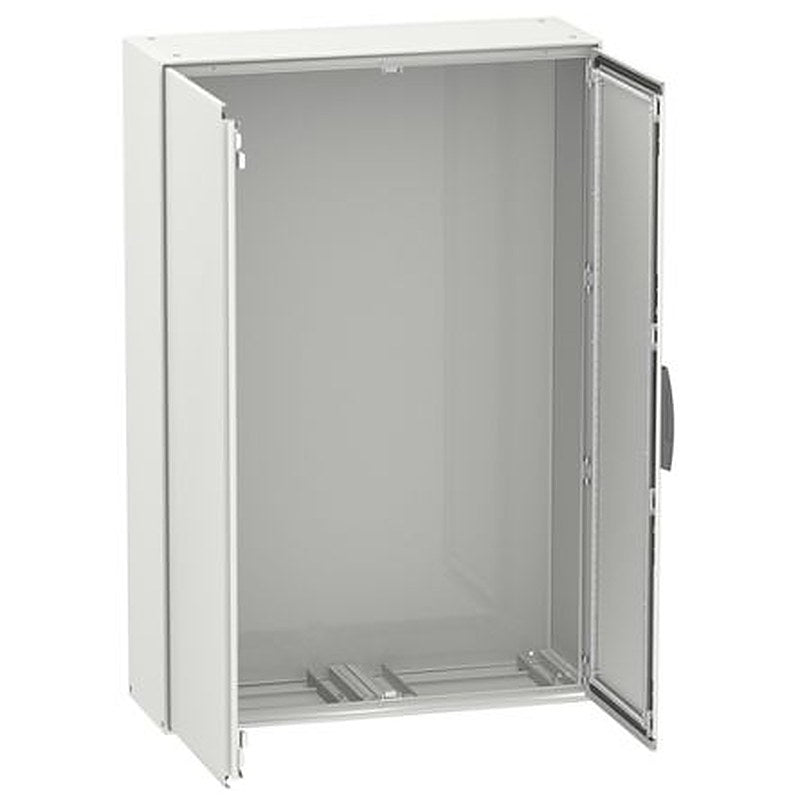 Schneider Electric PanelSeT Pièces détachées Series Lockable Door: Sheet Steel RAL 7035 Double Door, 1800 mm H, 1.6m W,