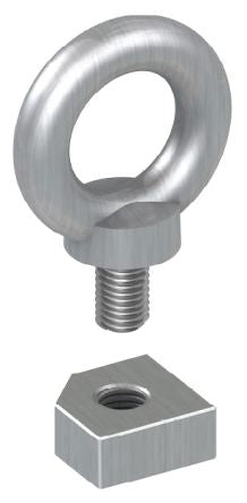Schneider Electric Steel Eye Bolt, M12 Thread, 29 mm, 340 kg Load