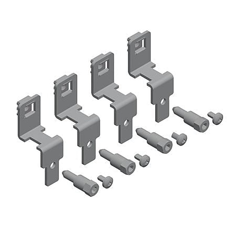 Schneider Electric PanelSeT Accessoires Series Steel Bracket for Use with Spacial SF 68 mm x 28mm