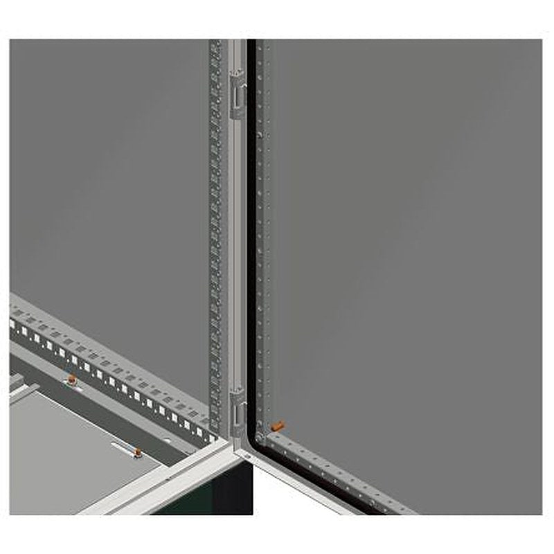 Schneider Electric PanelSeT Accessoires Series Enclosure Profile, 42mm W, 1800 mm H, 24.5 mm D, 24.5 mm L For Use With