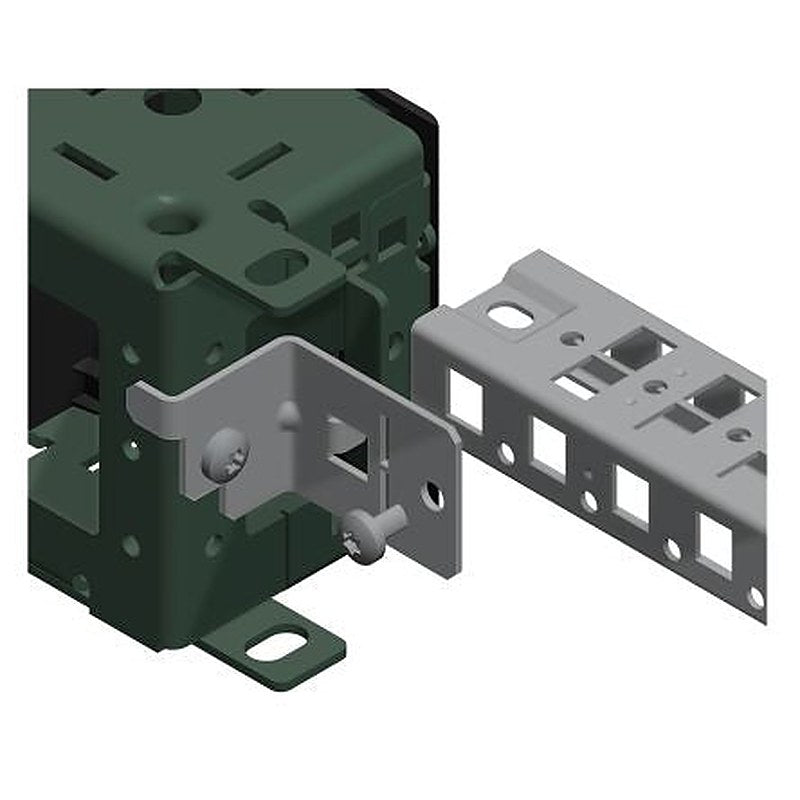 Schneider Electric PanelSeT Accessoires Series Steel NSYSPCR Bracket for Use with Spacial SF, Spacial SM, Spacial SD,
