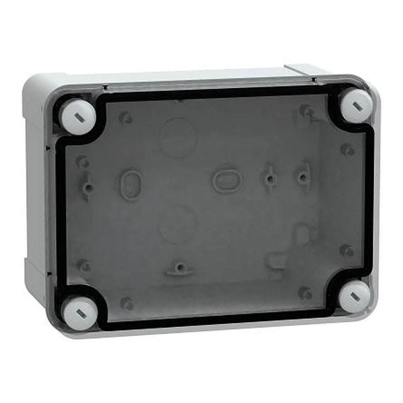 Schneider Electric PanelSeT Series Polycarbonate Wall Box, IP66, 164 mm x 121 mm x 87 mm