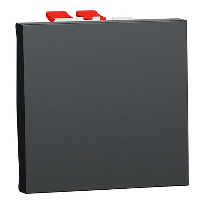 Schneider Electric Anthracite Rocker Light Switch, 1 Gang, New Unica