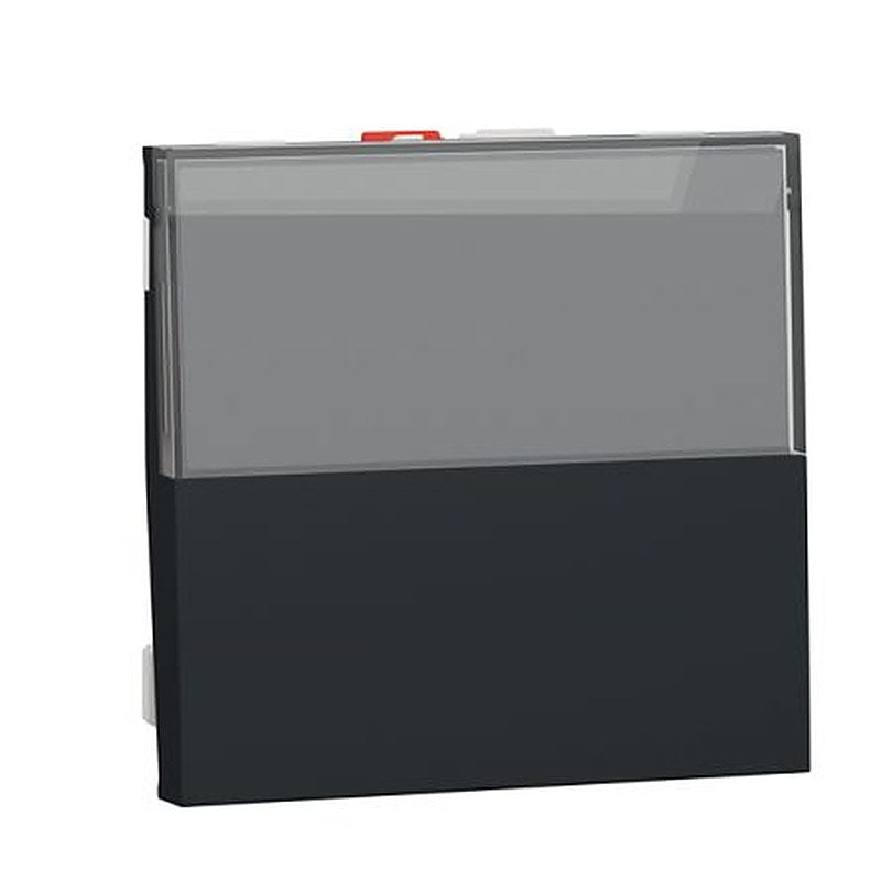 Schneider Electric Anthracite, 2 Way 2-way and OFF Retractive, 1 Gang, New Unica