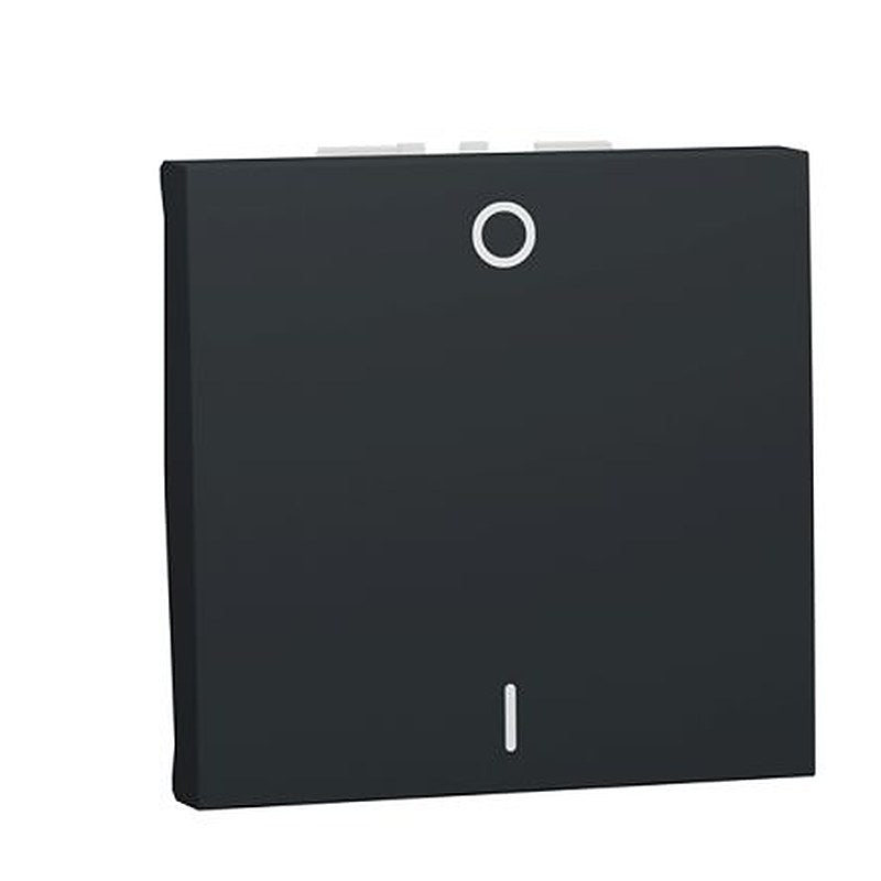 Schneider Electric Anthracite, 1 Way Rocker Light Switch, 1 Gang, New Unica