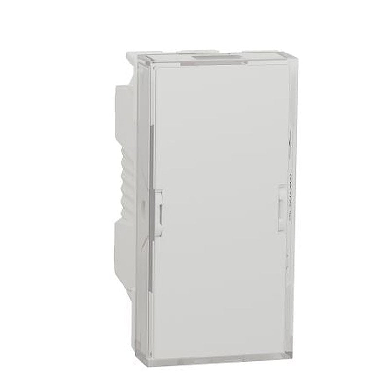 Schneider Electric, Unica, Flush, Flush White LED Pilot Light, IP2X, Rectangular