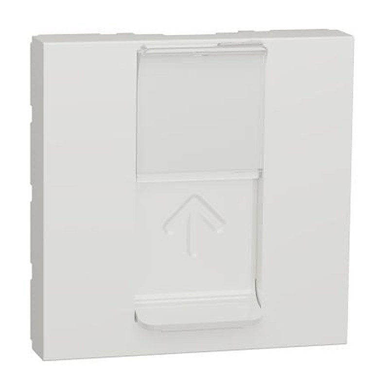 Schneider Electric Unica Series RJ45 Socket Female, Flush Rectangular 1 Port