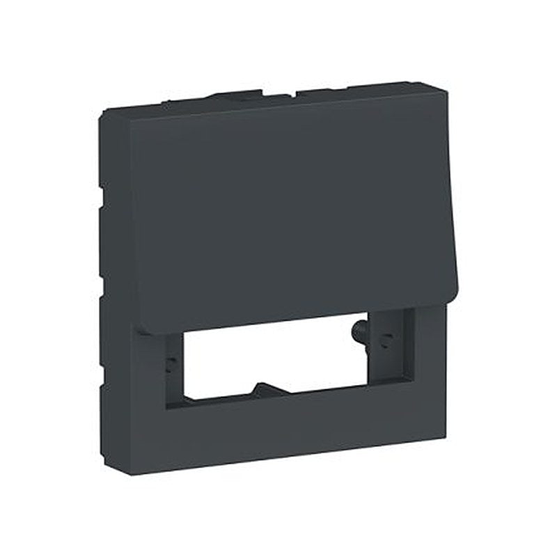 Schneider Electric Anthracite 1 Gang Cover Plate