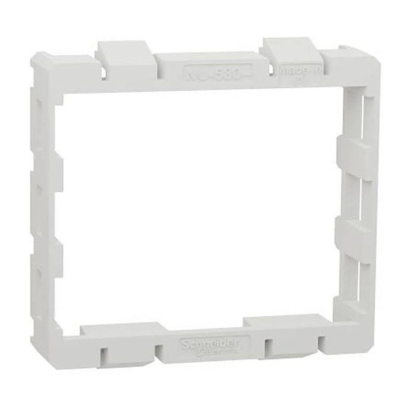 Schneider Electric White Cover Plate Mounting Frame