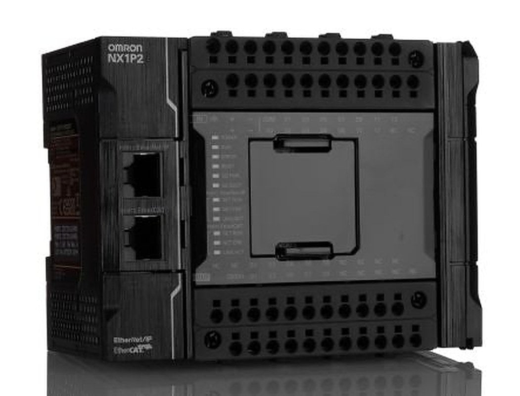 Omron NX1P Series PLC CPU, NPN Output, 14-Input, PNP/NPN Input