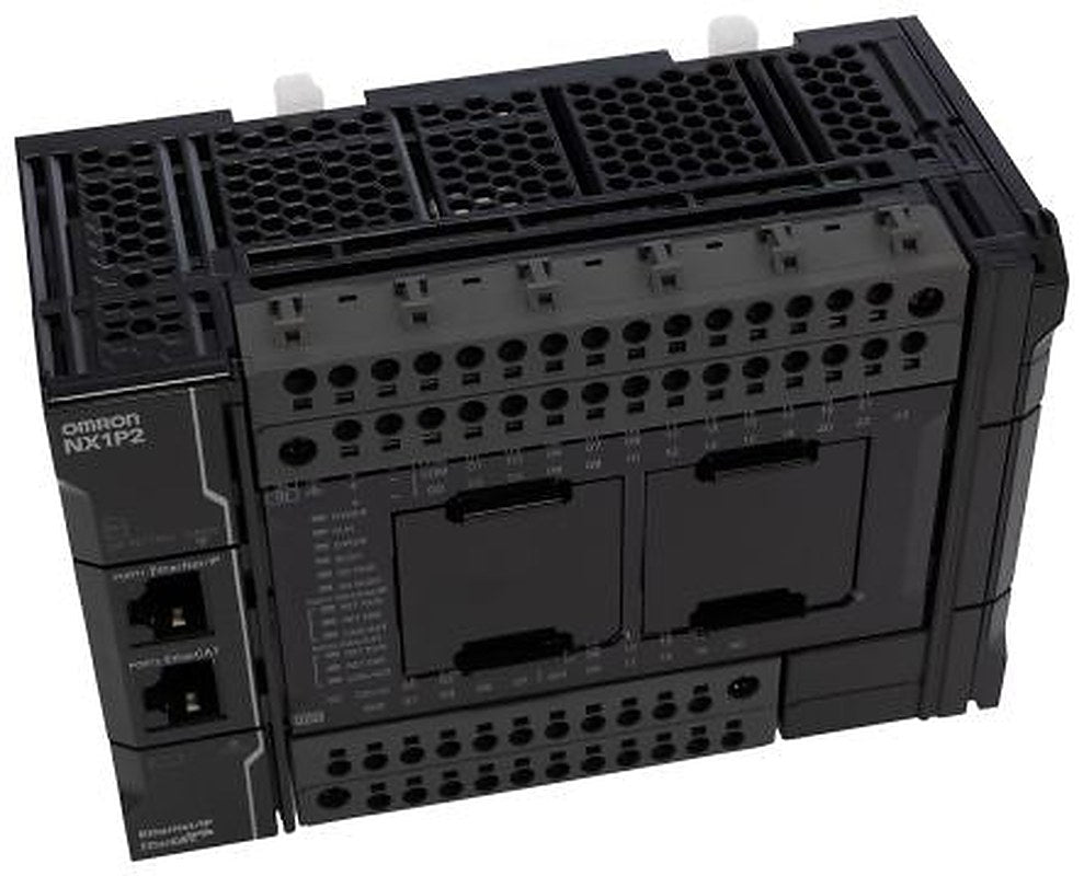Omron NX1P Series PLC CPU, PNP Output, 24-Input, DC Input