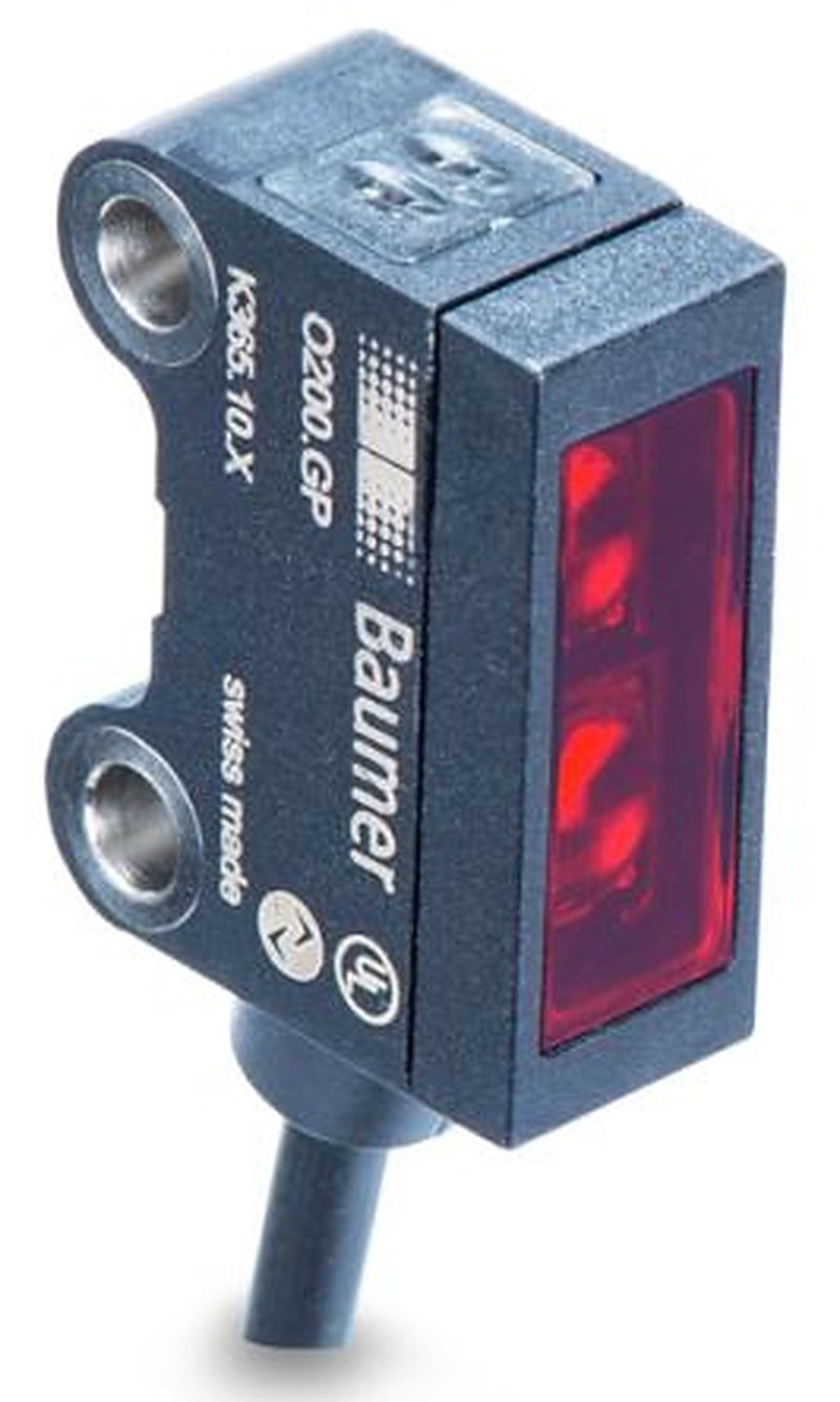 Baumer Through Beam Photoelectric Sensor, Block Sensor