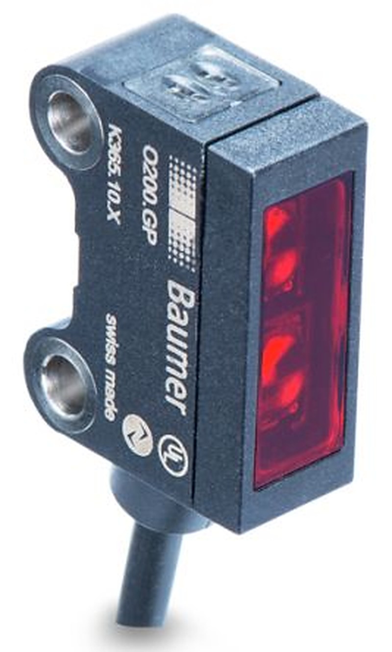 Baumer Through Beam Photoelectric Sensor, Block Sensor