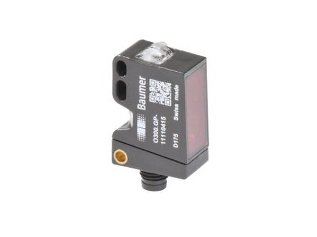 Baumer Background Supression Photoelectric Sensor, Rectangular Sensor