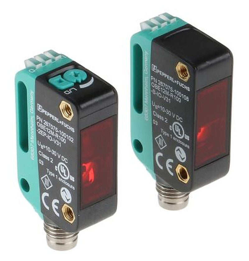 Pepperl + Fuchs Through Beam Photoelectric Sensor, Block Sensor