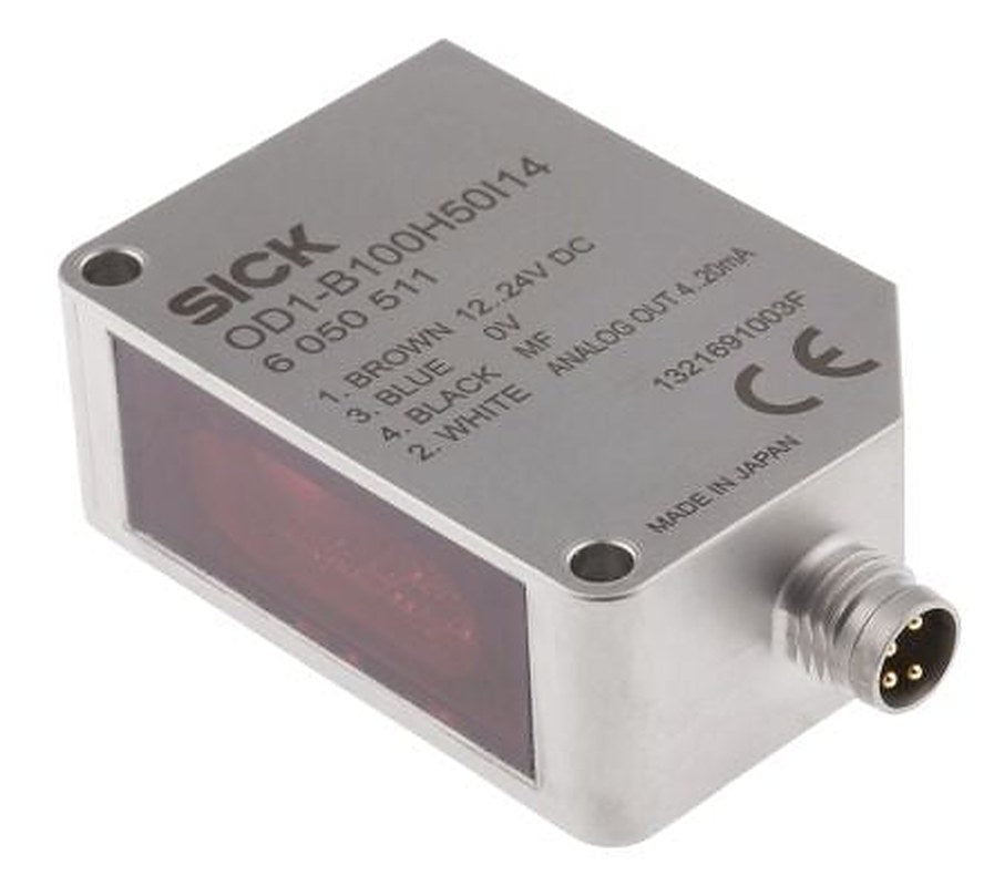 SICK Background Suppression Distance Sensor, Block Sensor