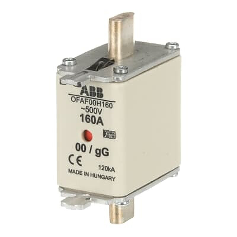ABB 160A Centred Tag Fuse NH00 500V