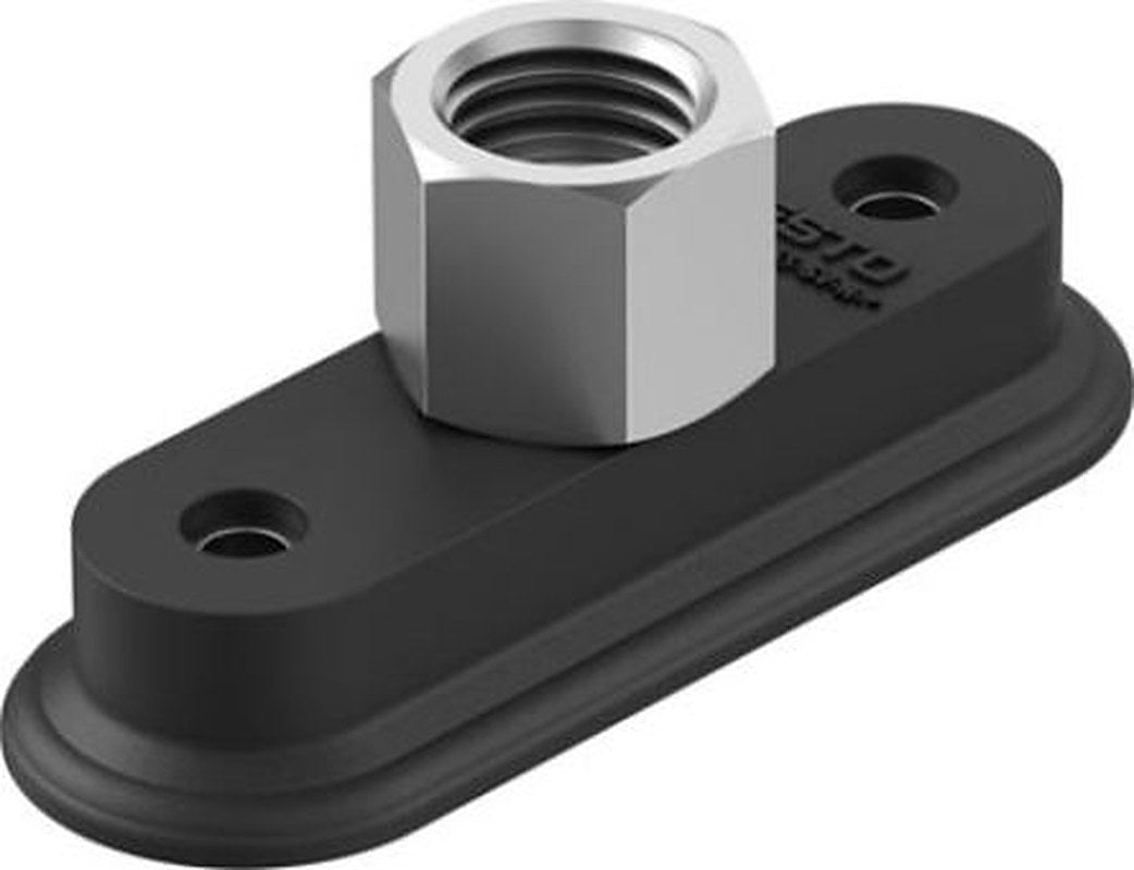 Festo 20 mm Flat Nitrile Rubber (NBR) Vacuum Cup OGVM-20X65-SV-N-G14F 1/4 in G