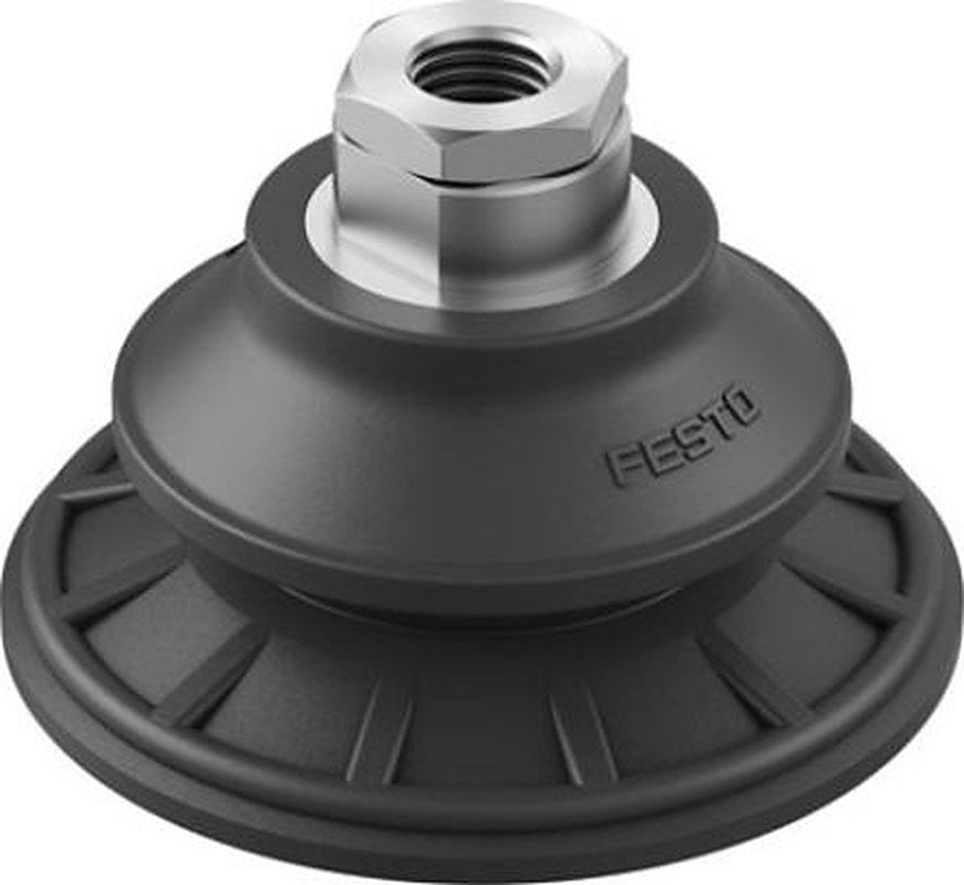 Festo 80 mm Bellow Nitrile Rubber (NBR) Vacuum Cup OGVM-80-A-N-G14F G 1/4