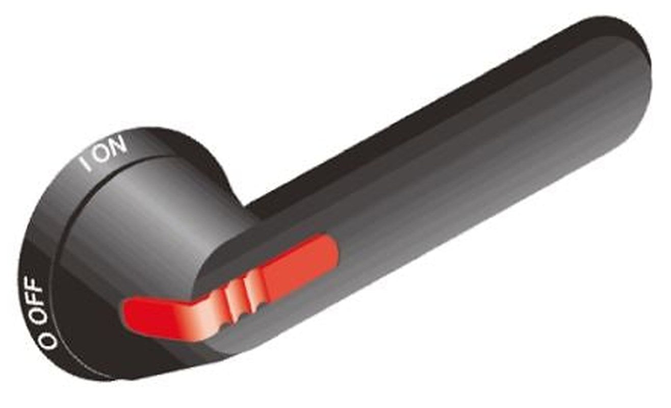 ABB Black Rotary Handle, 45 mm, OH Series