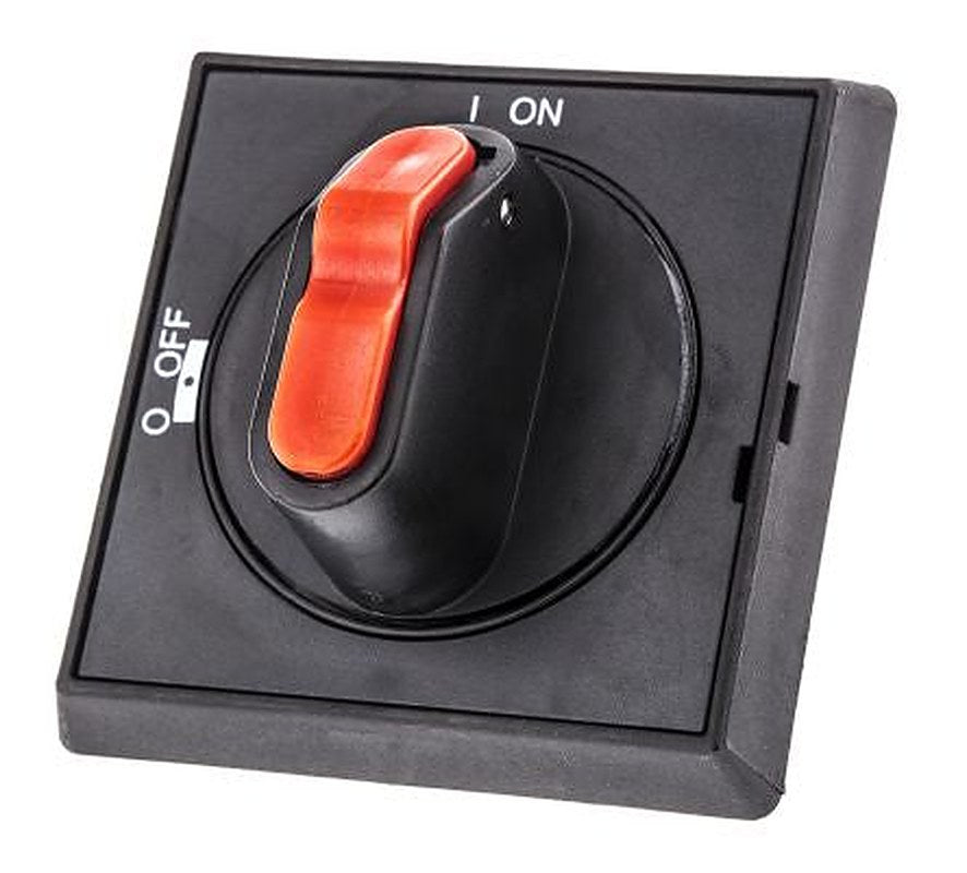 ABB Black Rotary Handle, 48 mm, OHBS2AJ Series