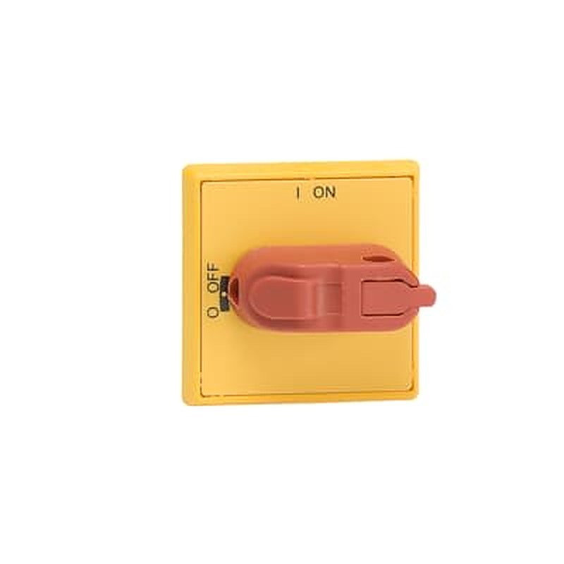 ABB Red, Yellow Rotary Handle, 40 mm, OH Series