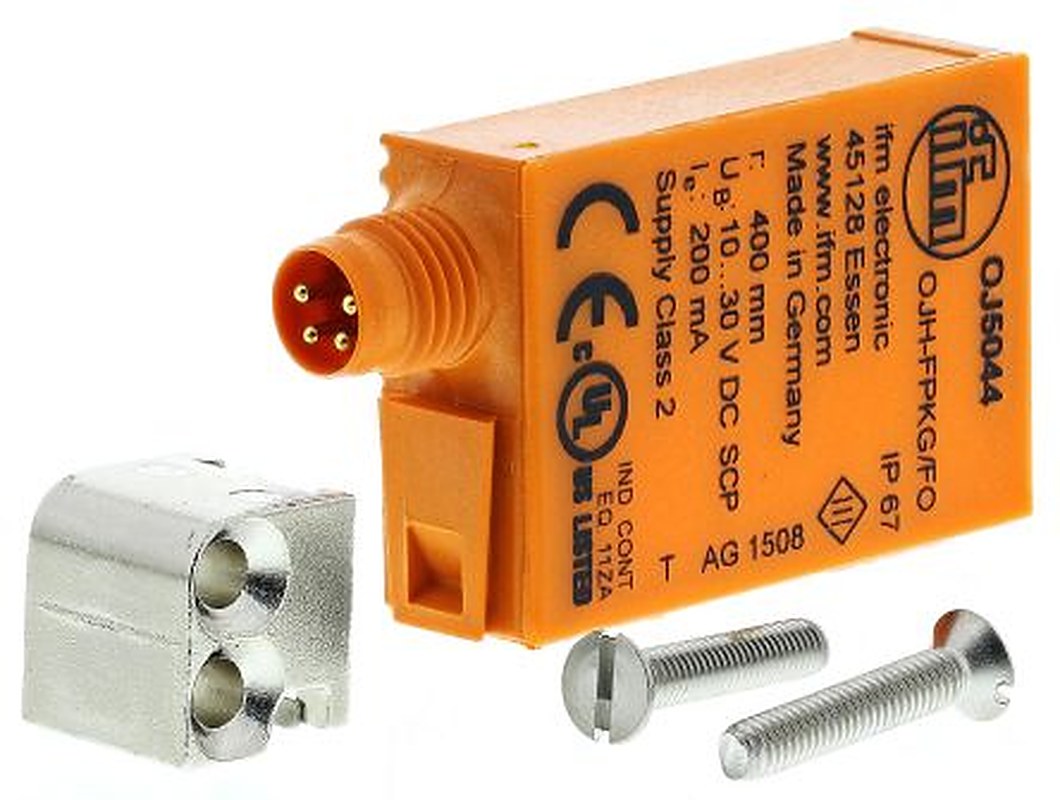 ifm electronic Diffuse Photoelectric Sensor, Block Sensor