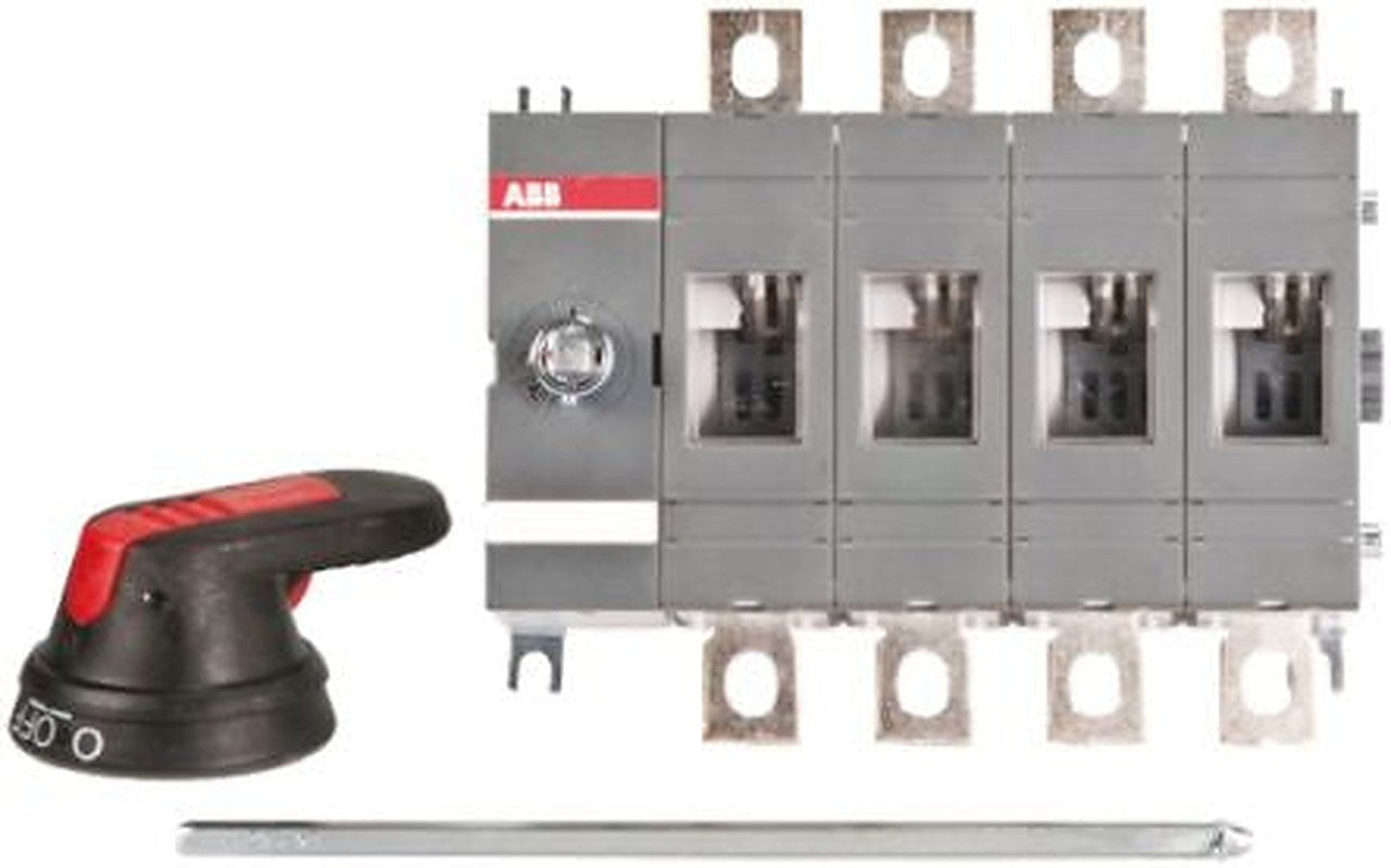 ABB 4-Pole Base Isolator Switch -, IP65, 200A, 144 kW