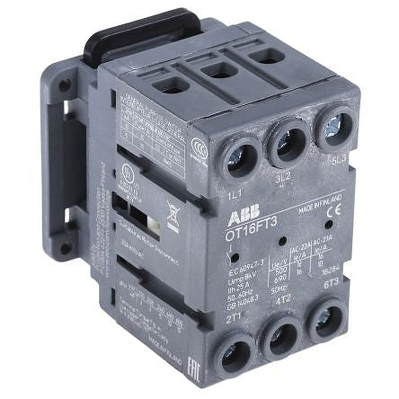 ABB 3-Pole Panel Mount Isolator Switch -, IP20, 16A, 560 kW
