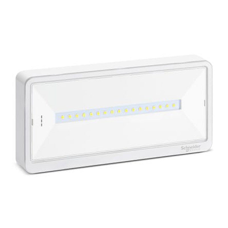 Schneider Electric LED Emergency Light Fitting, Wall, Surface, 520 mW