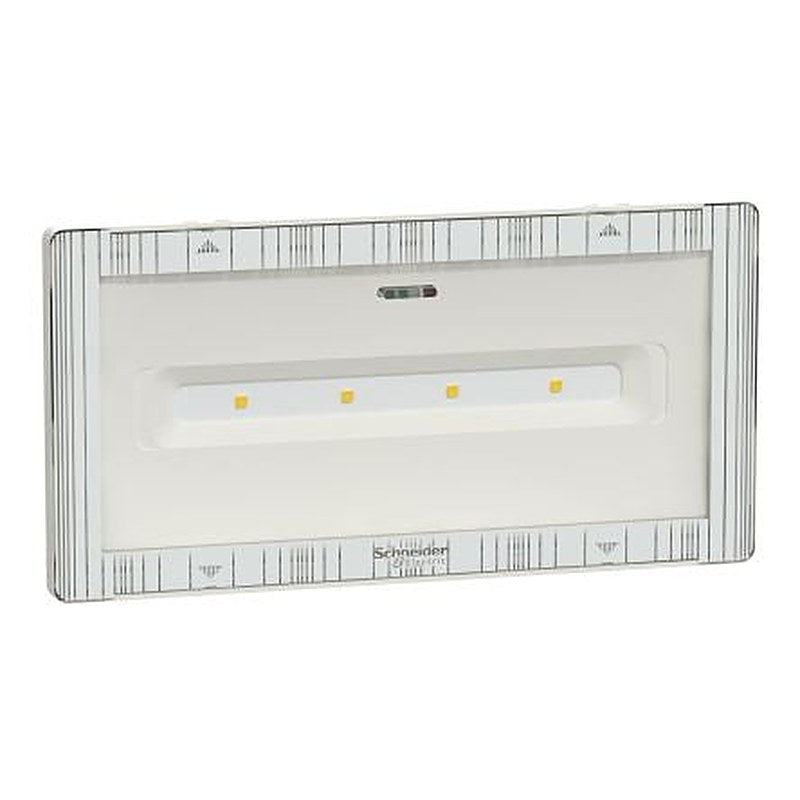 Schneider Electric LED Emergency Light Fitting, 5.4 W, Wall