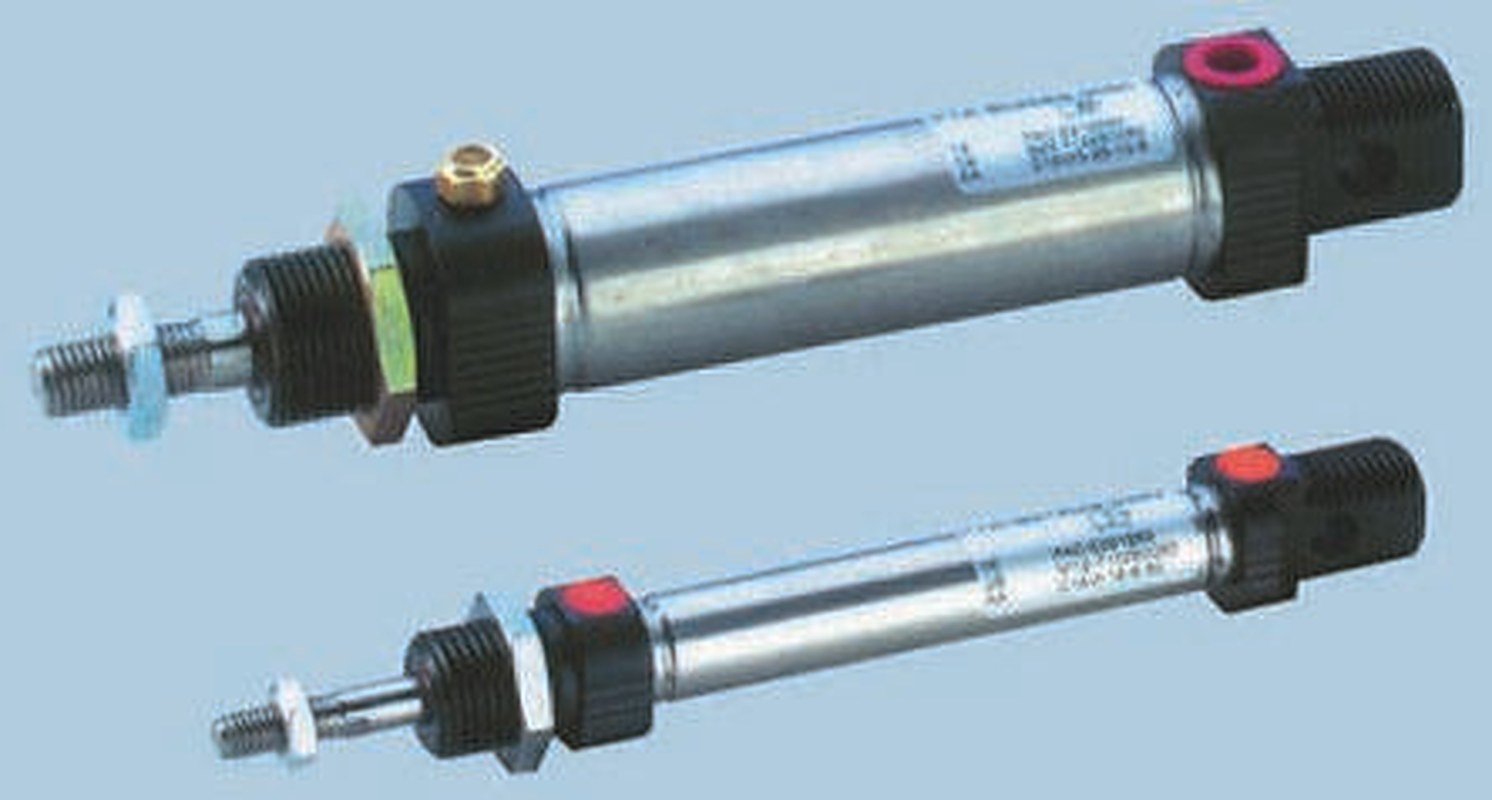Parker 10 mm Pneumatic Piston Rod Cylinder - P1A Series, Double Acting Acting