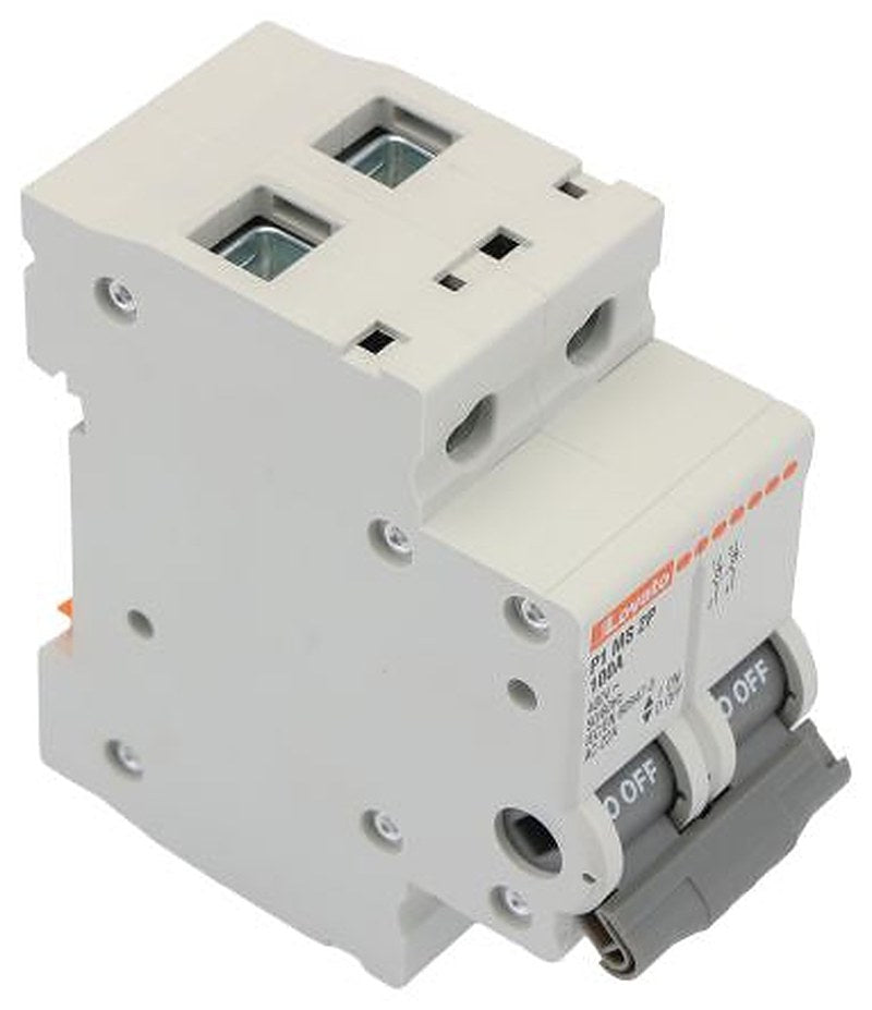 Lovato 2-Pole DIN Rail Switch Disconnector -, IP20, IP65, 100A