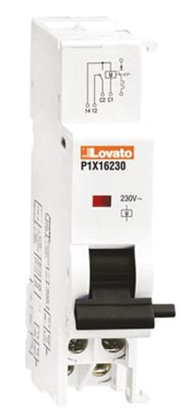 Lovato DIN Rail Undervoltage Release Circuit Trip for use with P1MB Series