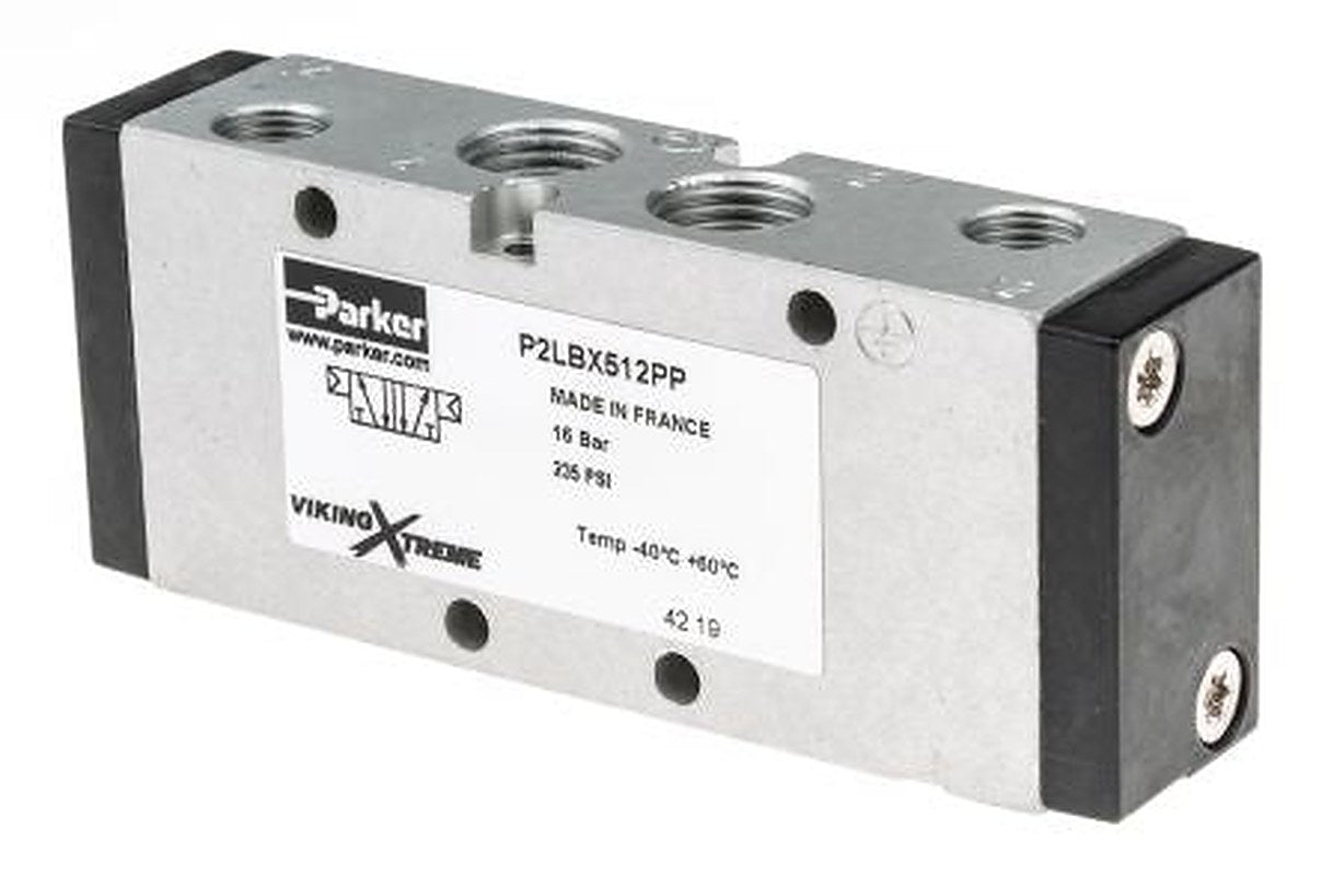 Parker Pneumatic Solenoid Valve - Pilot BSPP Isomax Series