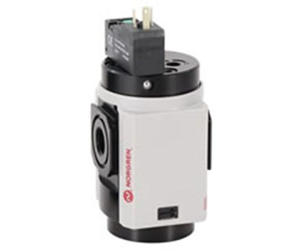 Norgren Pneumatic Solenoid/Pilot-Operated Control Valve - 3/2 Soft Start, Dump Solenoid ISO G/ PTF Excelon Plus Series