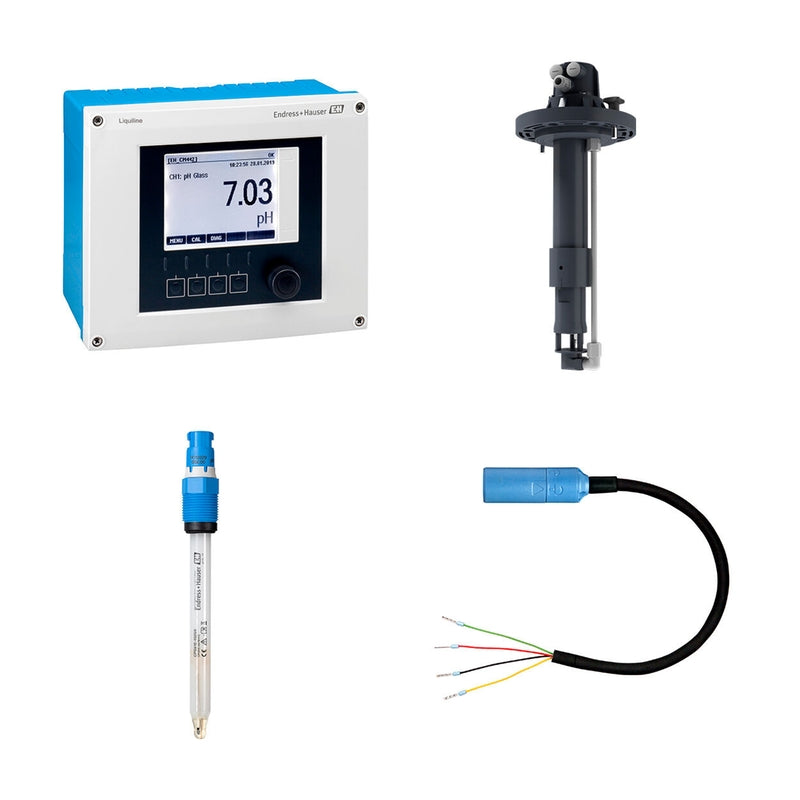 pH measuring point in flotation processes