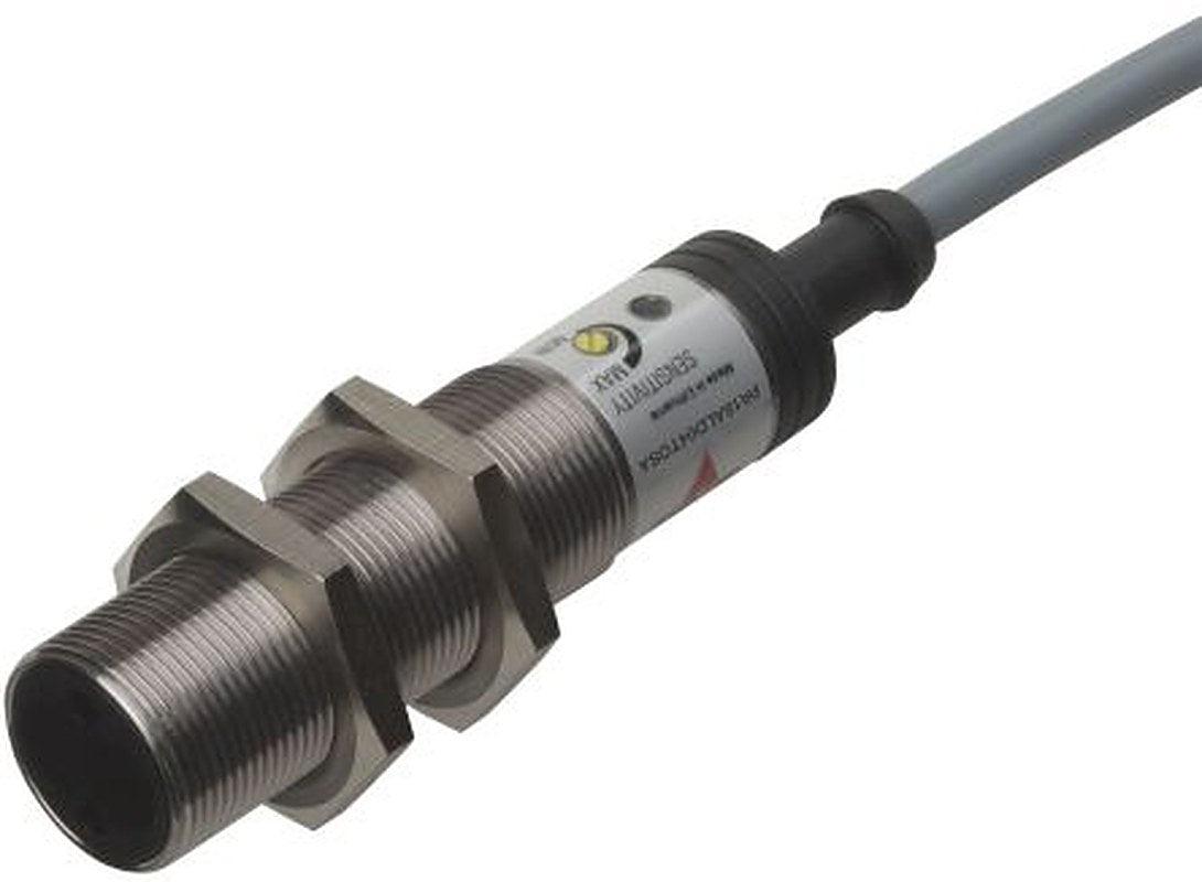 Carlo Gavazzi Diffuse Reflective Photoelectric Sensor, Barrel Sensor