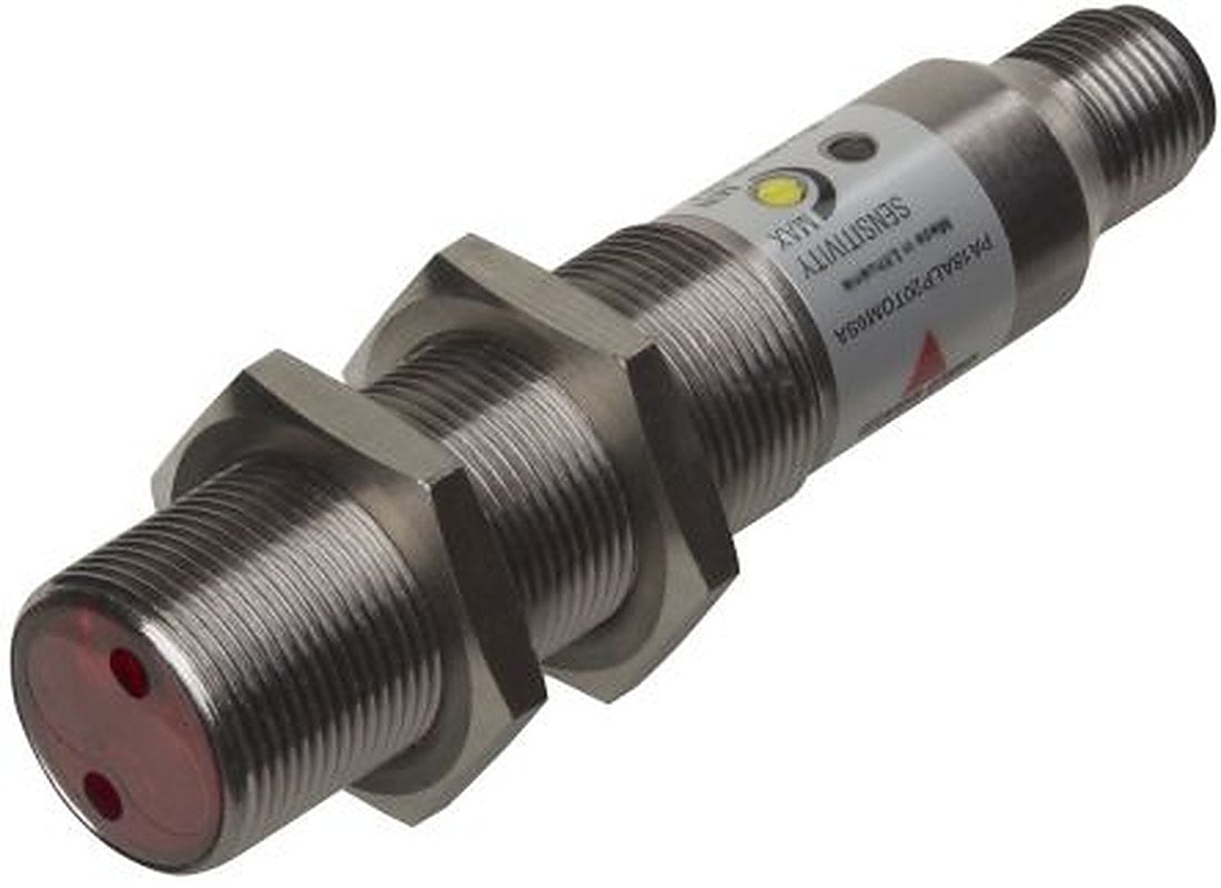 Carlo Gavazzi Polarised Retroreflective Photoelectric Sensor, Barrel Sensor