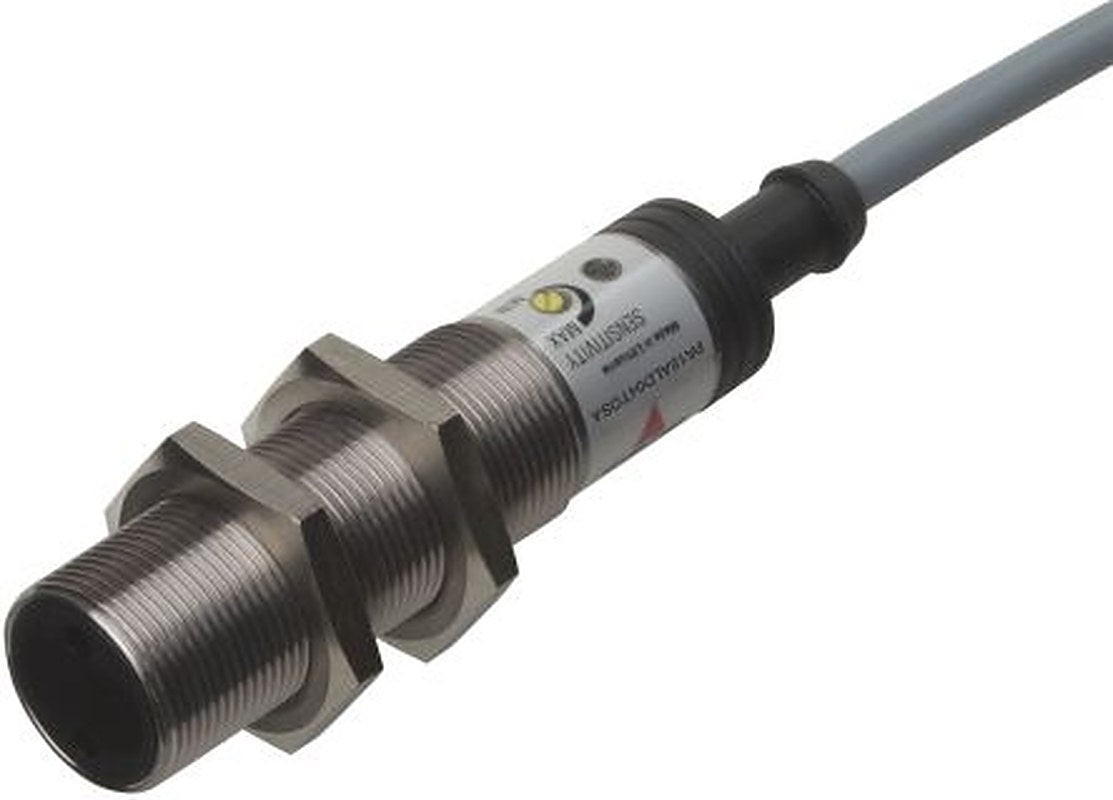 Carlo Gavazzi Retroreflective Photoelectric Sensor, Barrel Sensor