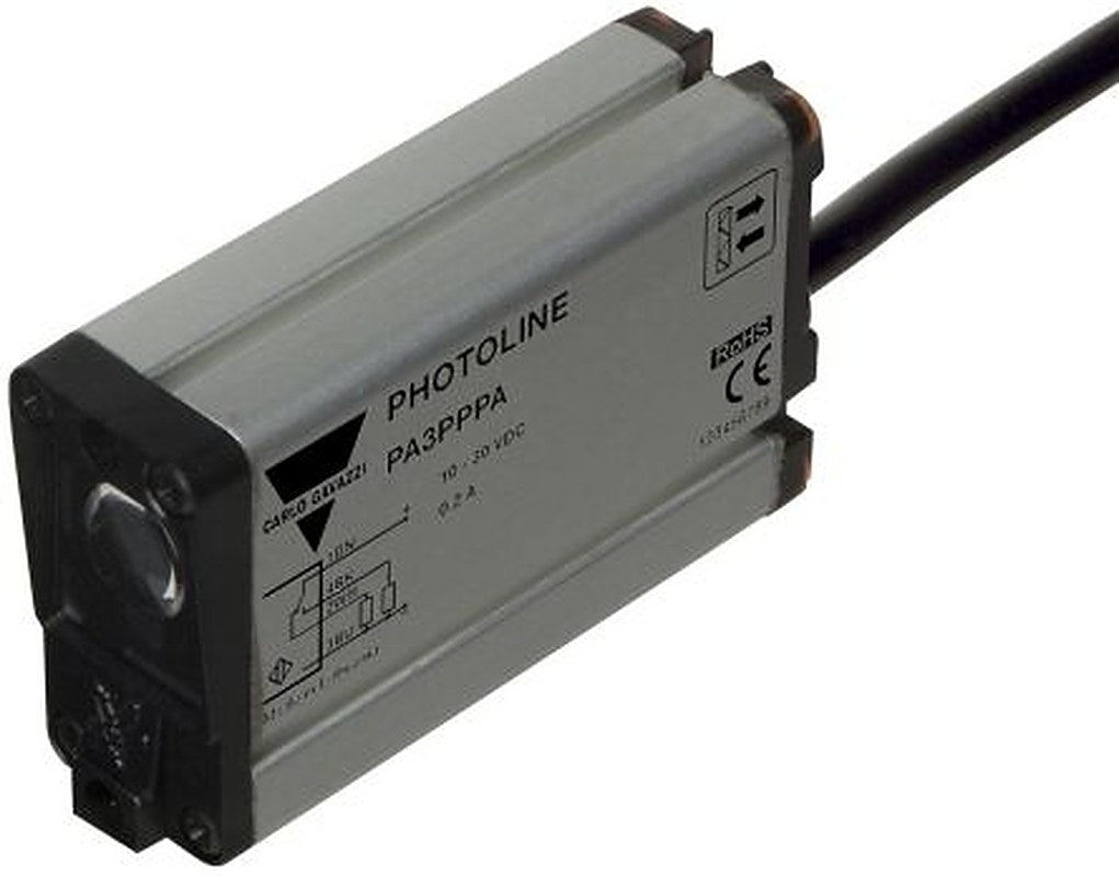 Carlo Gavazzi Polarised Retroreflective Photoelectric Sensor, Block Sensor