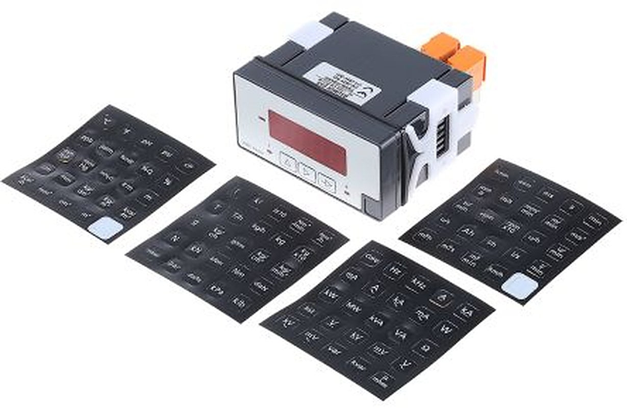 Baumer PA408 LED Digital Panel Multifunction Meter for Resistance, Current, Voltage, Temperature, 45 mm x 93 mm