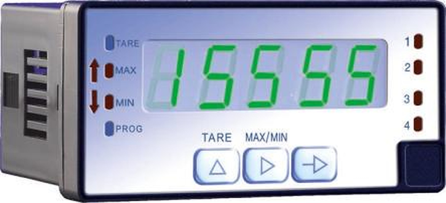 Baumer PA419 Series Digital Voltmeter DC, LED Display 5-Digits 0.05 %, 45 mm, 92 mm