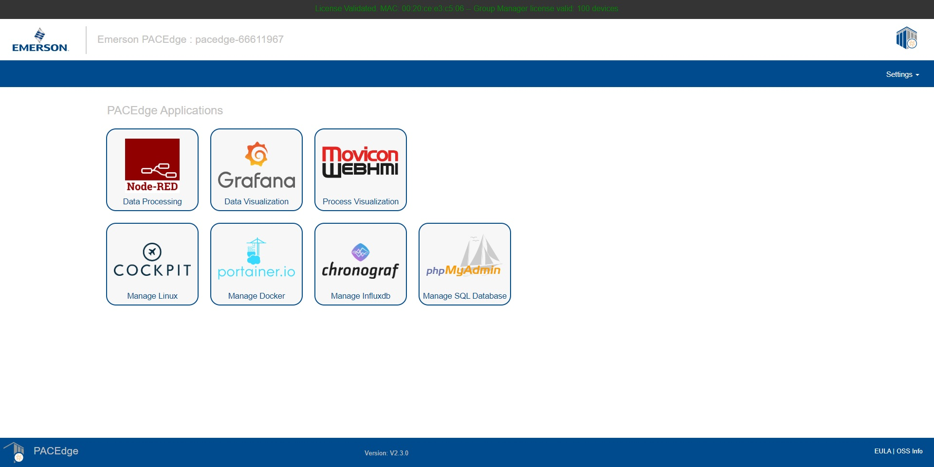PACEdge Software Platform
