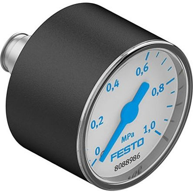 Festo G 1/8 Type G Pressure Gauge, 26 mm, 0 bar