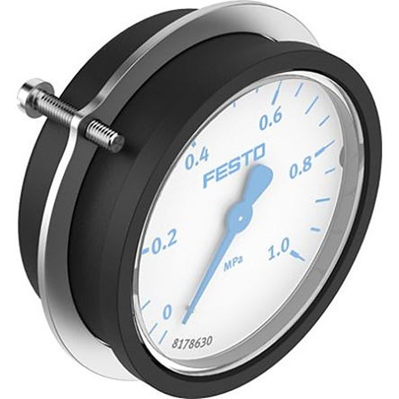 Festo G 1/4 Type G Pressure Gauge, 68 mm, 0 bar