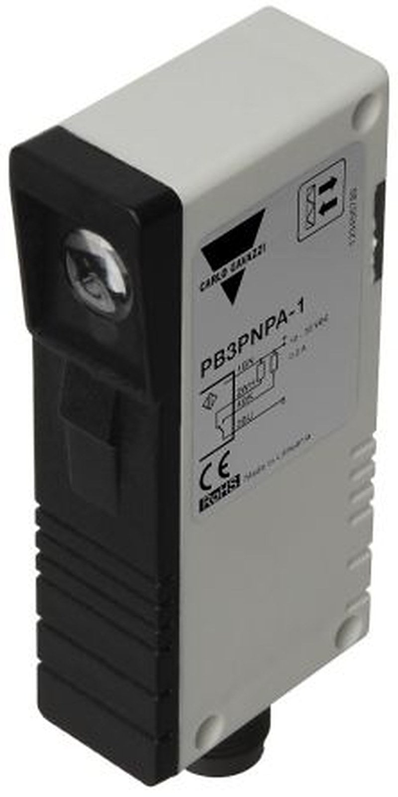 Carlo Gavazzi Polarised Retroreflective Photoelectric Sensor, Block Sensor