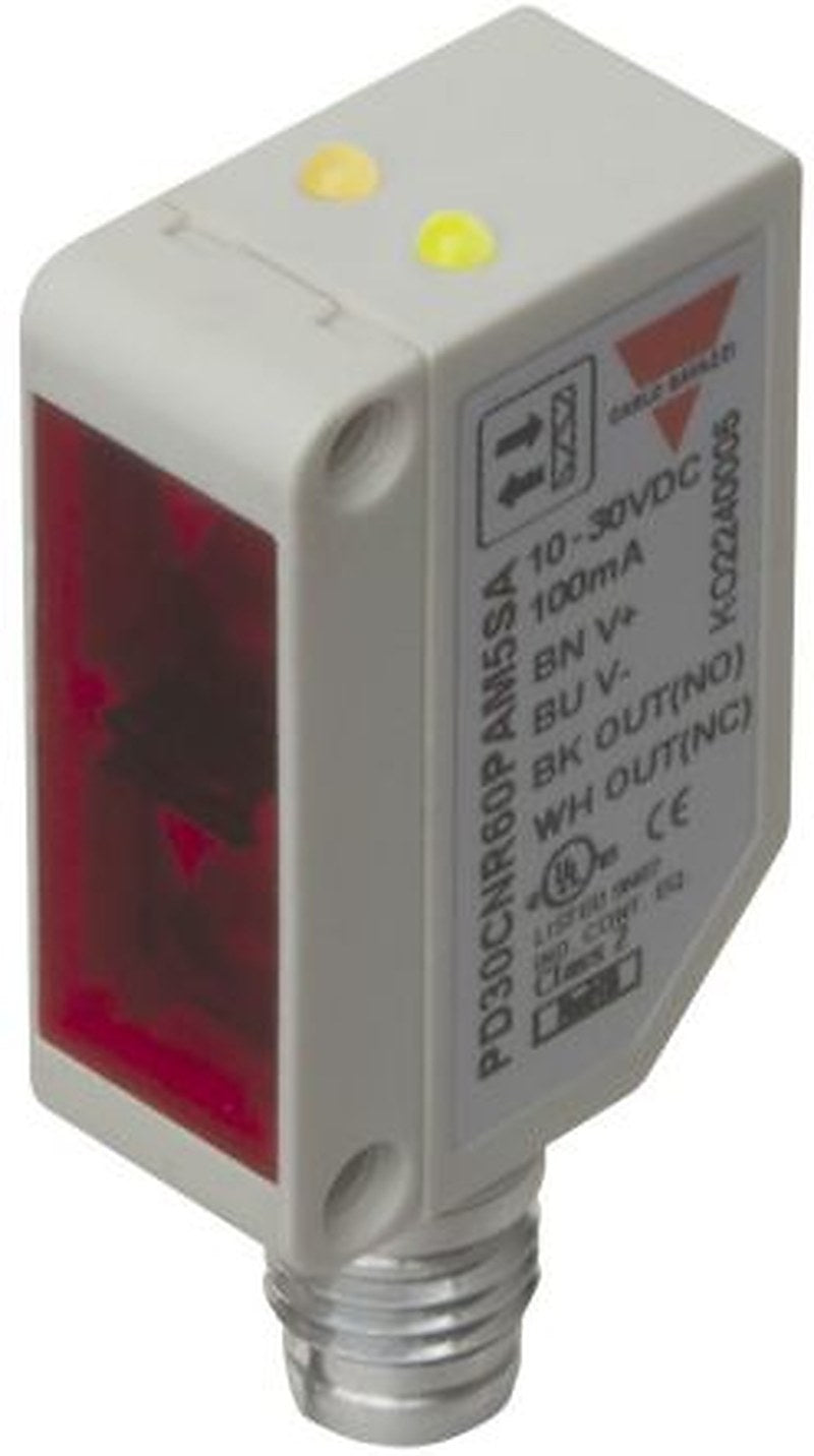 Carlo Gavazzi Polarised Retroreflective Photoelectric Sensor, Rectangular Sensor